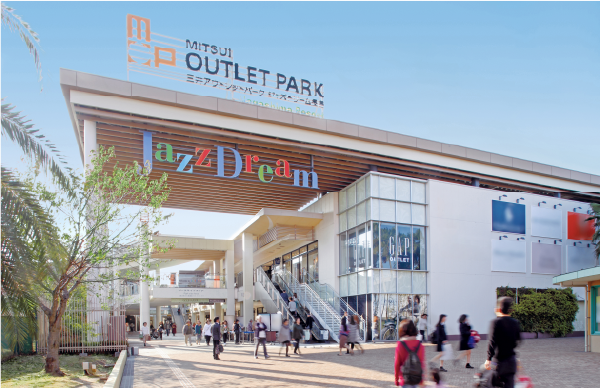 三井アウトレットパーク ジャズドリーム長島