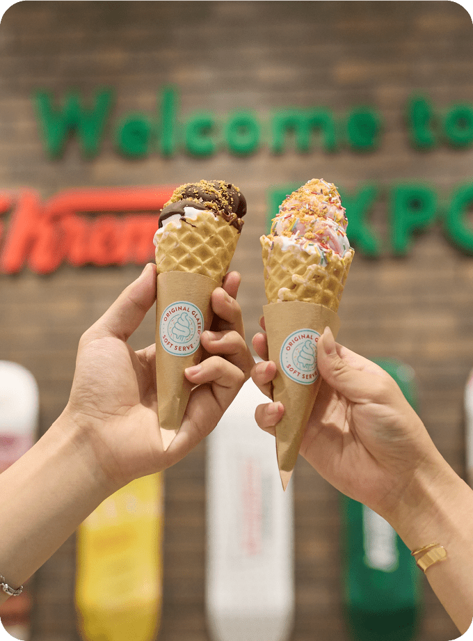 オリジナル・グレーズド® ソフトクリーム