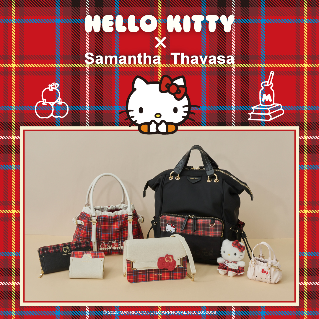 Samantha 限定　キティちゃんコラボ 新作コラボ 「ハローキティ」×サマンサタバサ | お台場
