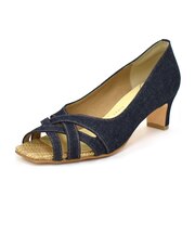 クロスデザインオープントゥパンプス WASHINGTON 323-95111