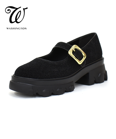 ワンストラップブロックソールシューズ W 305-16201