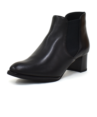 【&mallクーポン併用可】 サイドゴアアンクルヒールブーツ WASHINGTON 855-55100