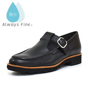 晴雨兼用Tストラップローファー WASHINGTON 398-73105