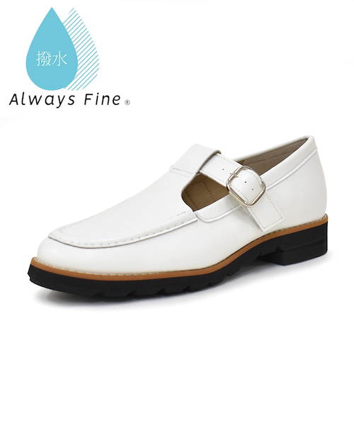 晴雨兼用Tストラップローファー WASHINGTON 398-73105｜ギンザ