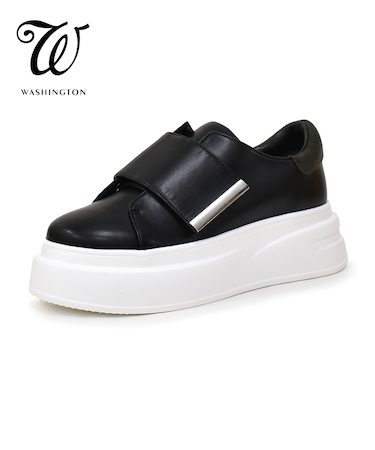 甲ベルト厚底スニーカー W 305-15503