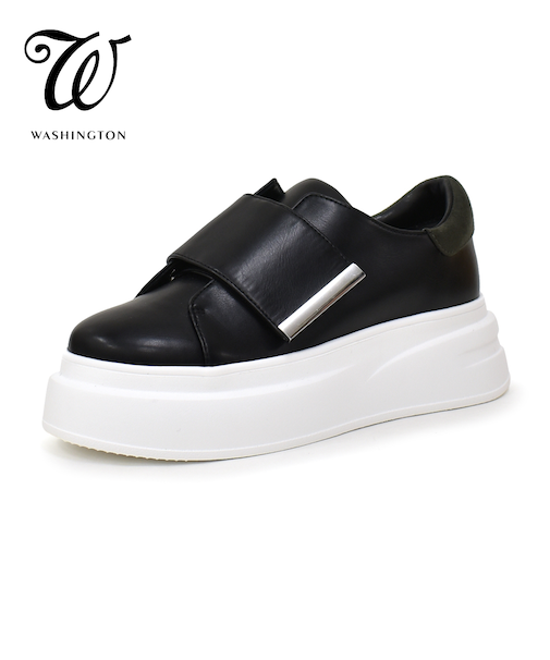 甲ベルト厚底スニーカー W 305-15503