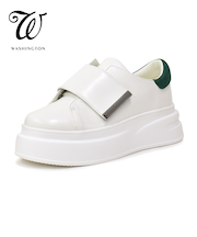 【&mallクーポン併用可】 甲ベルト厚底スニーカー W 305-15503