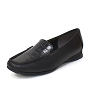 【&mallクーポン併用可】 型押しスクエアローファー WASHINGTON 427-1920