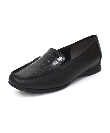 【&mallクーポン併用可】 型押しスクエアローファー WASHINGTON 427-1920