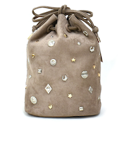 巾着型スエードショルダーバッグ kakatoo 571-7000-00530