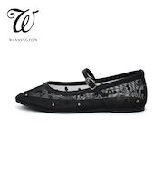 シースルーメリージェーンフラットシューズ W 307-11206