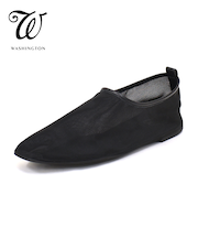 シースルースリッポンフラットシューズ W 307-11207