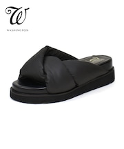 パデットクロスデザインサンダル W 307-15303