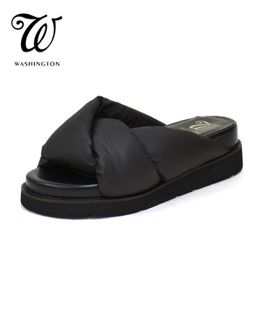 パデットクロスデザインサンダル W 307-15303