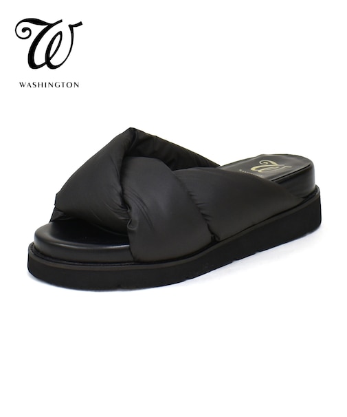 パデットクロスデザインサンダル W 307-15303