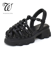 ボリュームストラップ厚底サンダル W 307-16202