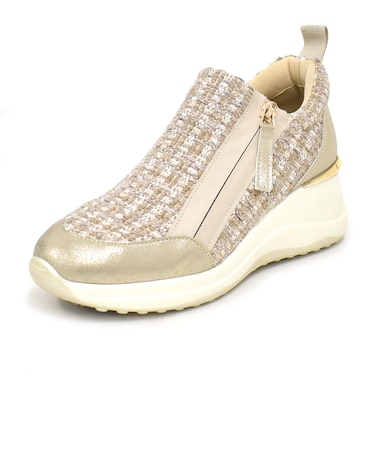 サイドジップウェッジスニーカー WASHINGTON 375-16500
