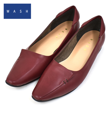 【&mallクーポン併用可】 きれい見えフラットシューズ WASH 864-4230