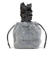 フリルハンドルボアトートバッグ cache cache 571-1000-00440