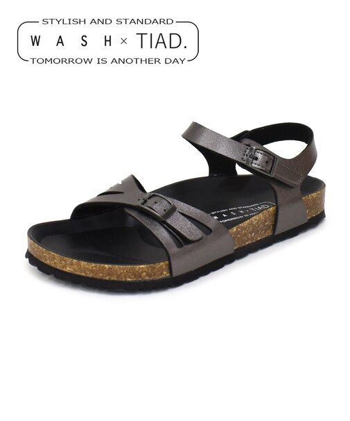 アンクルストラップサンダル WASH×TIAD. 370-BOSSA