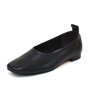 スクエアトゥフラットパンプス WASH 370-2009