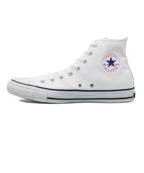 32664380　CANVAS ALL STAR COLORS HI　WHT/BLK　530244-0001