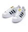 BA7666　SUPERSTAR BOLD W　WHITE/BLACK/GLD　563524-0001