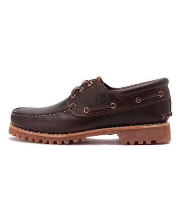 30003　3-EYELET CLASSIC RUGSOLE　BROWN　034122-0015