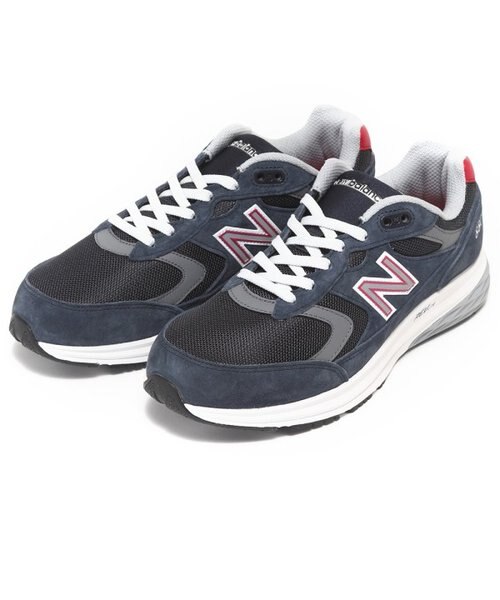 ★希少モデル★27.5 NEW BALANCE ニューバランス MW880NR3 MW880NR3 MW880NR3(4E) NAVY/RED(NR3) 571375-0001