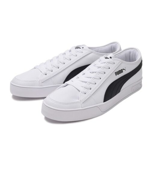 367308　PUMA SMASH V2 VULC SL　02WH/BK　581555-0002