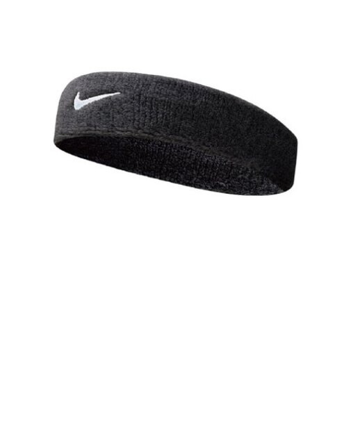 N.NN.07.010.OS NIKE HEADBAND 001 BLACK/WHITE 511929-0001