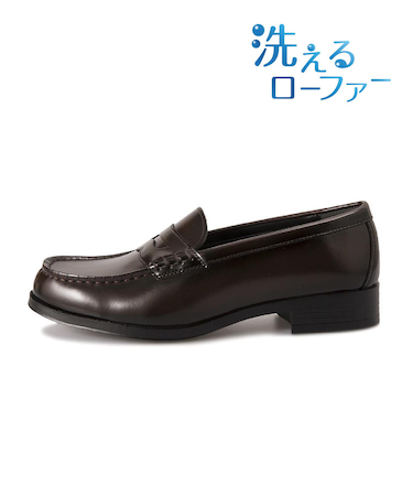 HW10112　WS LOAFERS PU　DK.BROWN　573582-0002