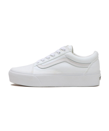 VN0A3B3UW00 OLD SKOOL PLATFORM TRUE WHITE 592941-0001