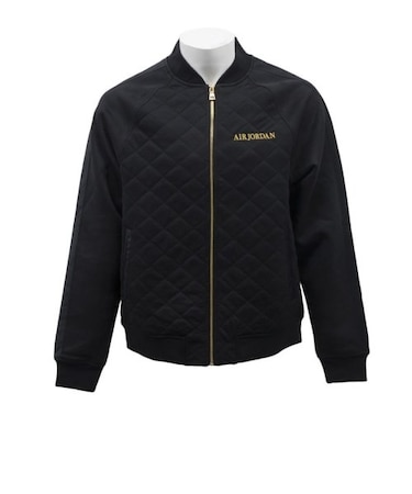 BQ5771　M AJ リマスタード キルテッドJKT　010BLACK/GOLD　600042-0001