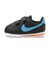 K904769　12-16CORTEZ BASIC SL (TDV)　006BLACK/LSRBLU　570705-0007