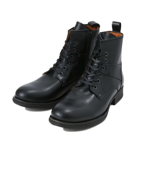SR10009　LACE UP BOOT　BLACK　539547-0002