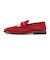 2540861(US)　SUEDE SLIP-ON　LUXOR 100 RED　535304-0002