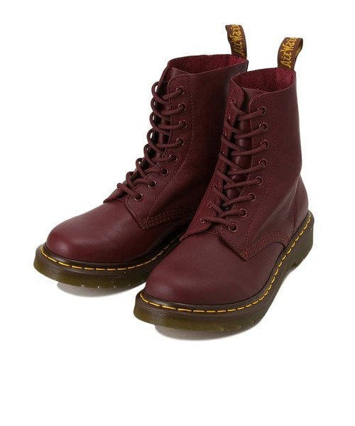 13512411 1460 W PASCAL 8 EYE BOOT C.RED VIRGINIA 561443-0001