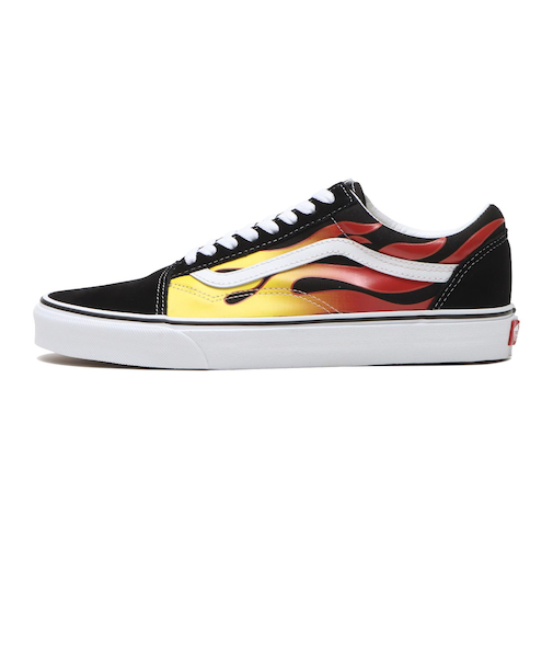 VN0A38G1PHN　OLD SKOOL　(FLAME)BLK/WHT　569088-0001