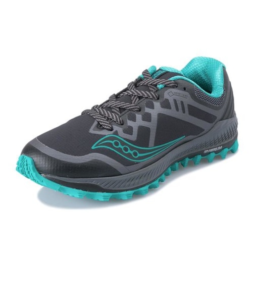 S10454-1 WMNS PEREGRINE 8 GTX BLACK/GREEN 580814-0001