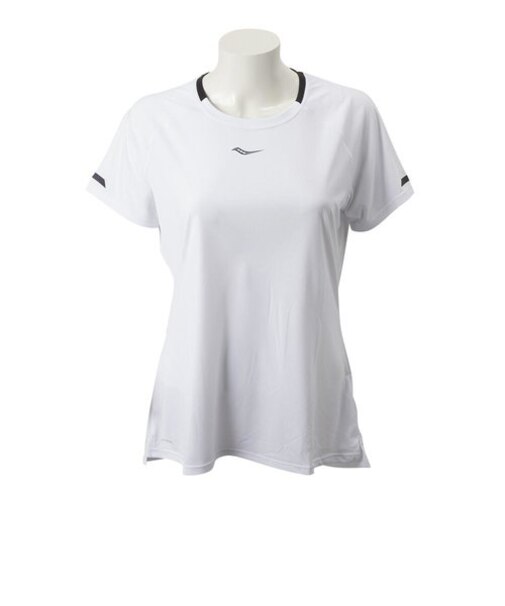 SAW800249-WH　W UV LITE SHORT SLEEVE　WHITE　585863-0001