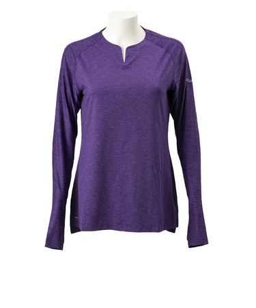 SAW800260-VI　W BREAKTHRU LONG SLEEVE　VIOLET INDIGO　594510-0001