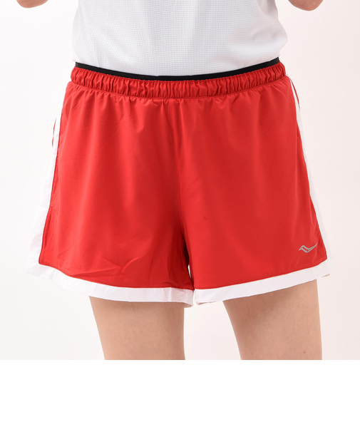 SAW800279-RED　W OUTPACE 3.5 SHORT　SAUCONY RED　600688-0001
