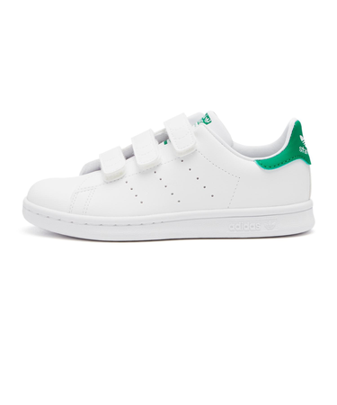 FX7534　17-21 STAN SMITH CF C　FWWT/FWWT/GRN　614789-0001