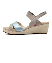 W2005　WEDGE SANDAL 5　GRAY/BLUE　611888-0003