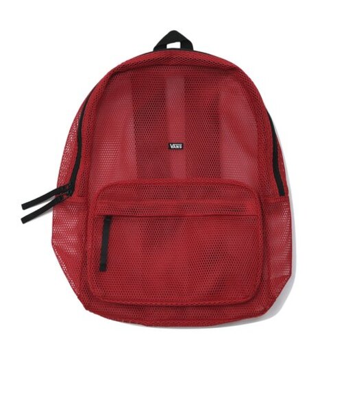 121H1190100 M VANS MESH BACKPACK RED 614441-0003
