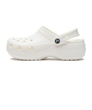 206750-100　CLASSIC PLATFORM CLOG W　WHITE　616425-0001