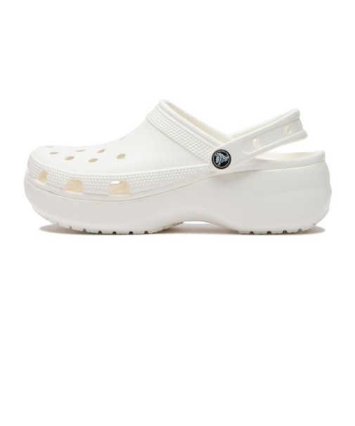 206750-100　CLASSIC PLATFORM CLOG W　WHITE　616425-0001