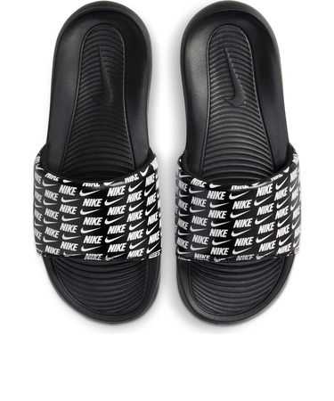 MCN9678　VICTORI ONE SLIDE PRINT　006BLACK/WHITE　613941-0002