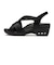 BYA52002　S-CROSS SANDAL5　BLACK　619027-0001